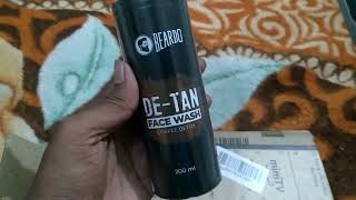 beardo de  tan face wash  best face wash for all types of skin beardo facewash bestfacewash [upl. by Yecak879]