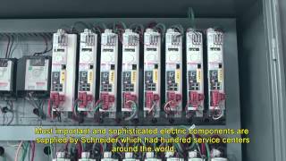 TAIWA MACHINERY FULLY AUTOMATIC POCKET SPRING ASSEMBLER [upl. by Yelsew]