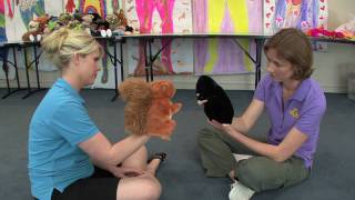 quotPuppetsquot  Two examples of their use in Play Therapy [upl. by Asillim557]