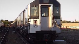 NYC Subway R110A AEG ADtranz AC Traction Motor No Track Noise READ DESCRIPTION [upl. by Blithe]