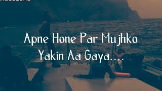 quotZindagi Na Milegi dobaraquot Poetry quotApne Hone par Mujhko Yakin Aa Gyaquot For Whatsapp Status [upl. by Curran]