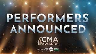 First CMA Awards 2024 Performers Announced [upl. by Delfeena]