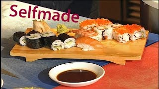 Sushi selber machen  Selfmade Sushi  How to do the perfect Sushi [upl. by Tanhya]