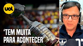 MAURO CEZAR SOBRE SORTEIO DA LIBERTADORES TEM UM MÊS PARA OS JOGOS COMEÇAREM [upl. by Amlas518]