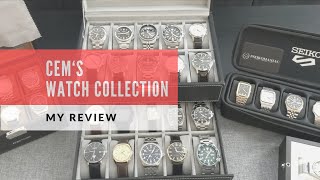 OMEGA SPEEDMASTER GLASHÜTTE SPEZIMATIC SEIKO GRAND QUARZ  WATCH COLLECTION REVIEW  4K [upl. by Penland]