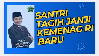 Santri tagih janji Menteri Agama baru [upl. by Harrad]