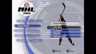 Jimmy Eat World  Sweetness  NHL 2003 Menu Soundtrack [upl. by Inalem]