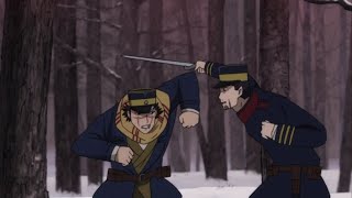 Golden Kamuy  SUGIMOTO VS PRIVATE OGATA PT2 [upl. by Idnaj]