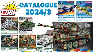 📖Complete COBI catalogue 20243  Tanks planes cars cobi bricks [upl. by Sidwell899]