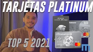 🚀💳 TOP 5 TARJETAS DE CRÉDITO PLATINUM 🪙 MIXBITS [upl. by Yecaj]