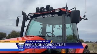 Chico State unveils autonomous tractor to revolutionize farming efficiency [upl. by Maidie]