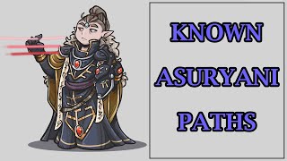 Known Asuryani Paths Warhammer 40k Lore [upl. by Elockcin107]