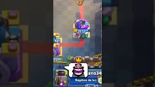 por eso nunca hagas BM en clash royale shorts viral [upl. by Lishe]