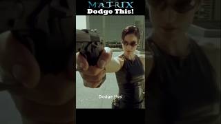 Dodge This  The Matrix 1999 shorts thematrix bullettime [upl. by Llednov587]