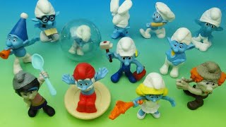 2013 SMURFS 2 set of 12 McDONALDS HAPPY MEAL MOVIE COLLECTIBLES VIDEO REVIEW Import [upl. by Anitsirhcairam]