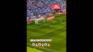 KOBBIE MAINOO GOAL vs MAN CITY  FA CUP FINAL 2024 tungdan football manchesterunited mainoo [upl. by Enedan]