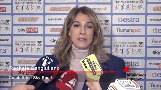 Sangiuliano Sky Sport quotSerata piena di esperienze arricchentiquot [upl. by Wooldridge]