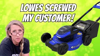 Lowes Leaves Customers Hanging They Wont Sell You the Replacement Parts Your Mower Needs Kobalt [upl. by Navert476]