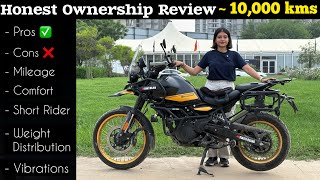 Reality of Himalayan 450 after 10000 kms  Advice for Short Riders [upl. by Aiclid258]