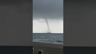 Tornado vor Dierhagen am Ostseestrand17092022 [upl. by Eanahc]