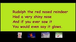 Rudolf the Red Nosed Reindeer Lyrics [upl. by Rellim844]