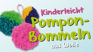 Pompons basteln  Bommel basteln [upl. by Surazal]