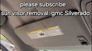 fastest sun visor removal [upl. by Puff]