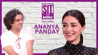 Ananya Panday I beg dad to give me advice but he only gives oneliners  Sit With Hitlist [upl. by Tartan]