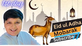 Eid Ul Adha Mobarak Ho  Celebrate Eid In Village  1st Day Of Eid Ul Adha  Ahmed New Vlog [upl. by Huntington]