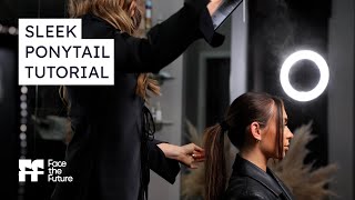 How To Create A Sleek Ponytail With Hairspray [upl. by Suoicerp923]