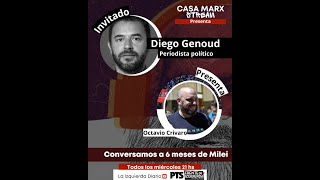 Diego Genoud con Octavio Crivaro en Casa Marx Stream [upl. by Alake]