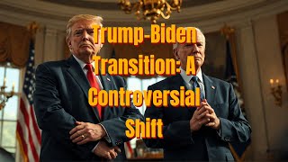 Trump Biden Transition A Controversial Shift [upl. by Eelrefinnej]