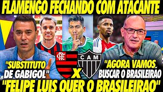 NOVO CAMISA 9 FECHANDO FLAMENGO vai ASSINAR com ATACANTE FELIPE LUIS QUER o BRASILEIRÃO [upl. by Luamaj]