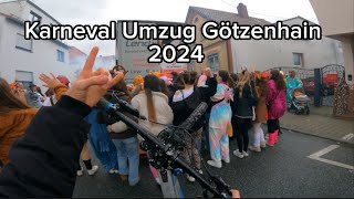 Karneval Umzug Götzenhain 2024 [upl. by Adnahsal484]