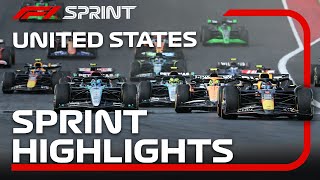 F1 Sprint Highlights  2024 United States Grand Prix [upl. by Erdei]