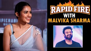 Rapid Fire With Malvika Sharma BHIMAA Fun Interview  Gopichand Priya Bhavani Shankar [upl. by Ramraj633]