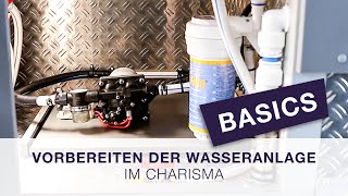 Concorde Basics  Vorbereitung der Wasseranlage beim Charisma [upl. by Siger]