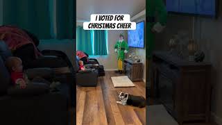 Christmas  Joy 2024 vote voting election shorts Christmas corgi shorts cute [upl. by Aihseuqram]