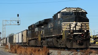 Railfanning Cordele GA January 21st 2024 Part 2 [upl. by Minta]