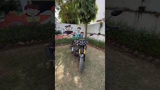 New Yamaha MT15 exhaust sound🔥 shorts short viral mt15lover [upl. by Ahseken256]