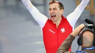 Zbigniew Bródka mistrzem olimpijskim Komentarz Piotra Dębowskiego [upl. by Anniahs351]