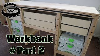 Werkbank Selber Bauen  Workbench DIY Part 2 [upl. by Ragouzis120]