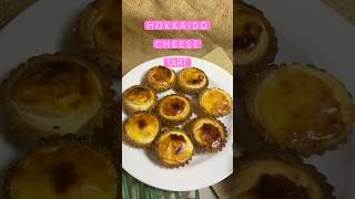 HOKKAIDO CHEESE TART SIMPEL DAN MUDAH cooking baking recipe [upl. by Lasyrc]