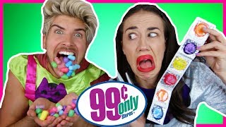 99 CENT STORE CHALLENGE WITH MIRANDASINGS [upl. by Ahsieyk]