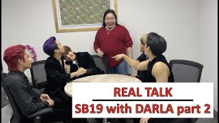 REAL TALK with SB19  Darla Sauler [upl. by Strander]