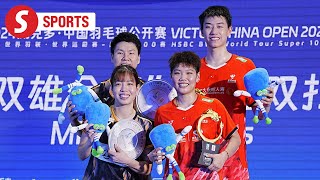 Soon HuatShevon finish as runnersup in China Open [upl. by Cobbie]