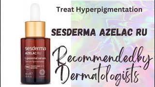 SESDERMA AZELAC RU Liposomal Serum TRX Review acne scar l dark spotsl Hindi l Shashatips [upl. by Ahsimik]