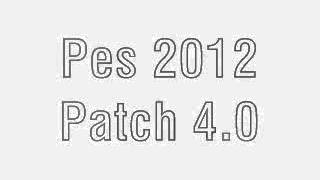 Pes 2012 patch 40 [upl. by Arrio]