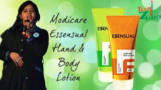 Modicare  Essensual Hand amp Body Lotion  Review by Team Zealots Kalpana Jain [upl. by Lewls]