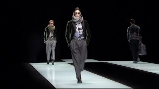 Emporio Armani  2016 Fall Winter Menswear Collection [upl. by Oremar253]